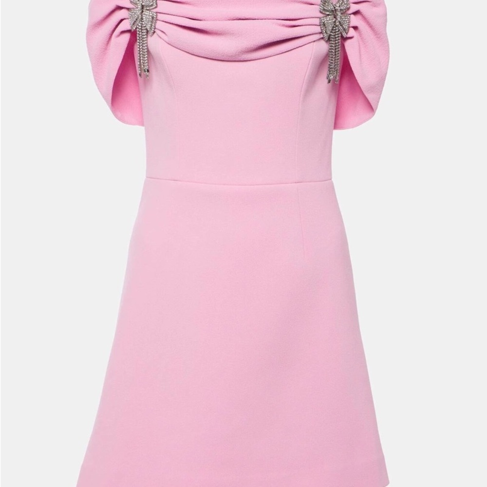 Elegant Pink Women Dress